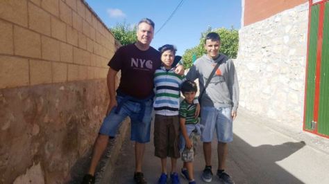 Mikel Tafall, Ander Tafall, Iker Tafall y Patxi Moreno