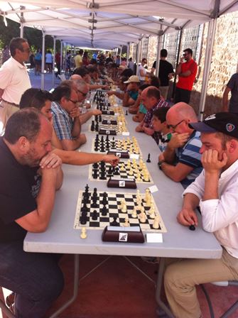 Alejandro Hoffman (izda.) Campeón del torneo