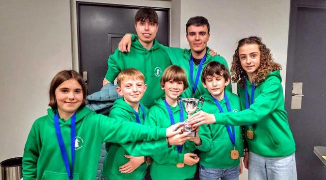 Entre el 8M y la cantera: intenso fin de semana de ajedrez para Marlaxka ♟️💜